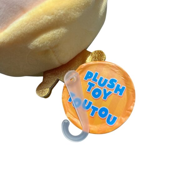 MERMAID Plush Doll 12" Pink Tail Gold Crown Blond Hair Franco Brand - Picture 5 of 7